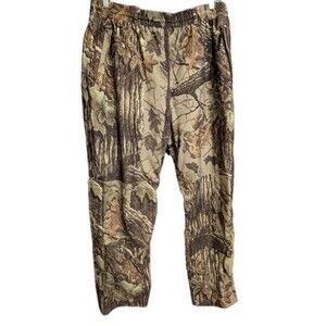 Cabela's Dry-Plus Pants Men's Sz 2XL TALL 35x31 Camo Realtree Hunting Adjustable